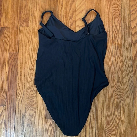 Andie The Marco One Piece Rib Swimsuit Black Plus Size XXL NWT - Picture 4 of 7